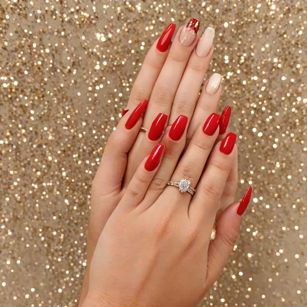 Jakie paznokcie do czerwonej sukienki? Modne inspiracje