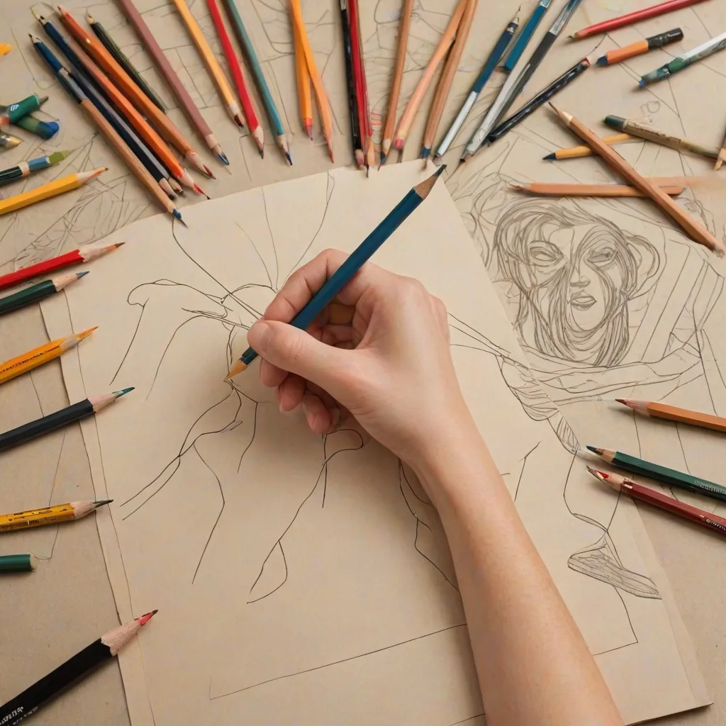 Techniki rysunku – od klasycznych do współczesnych