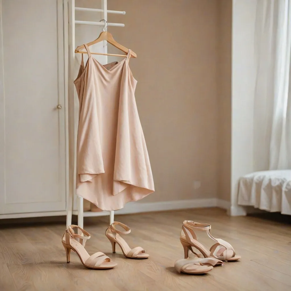 Jakie buty do chabrowej sukienki?