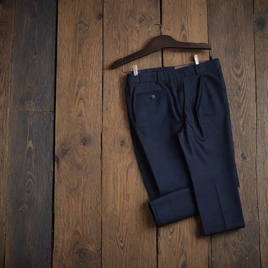 Jakie spodnie wybrać do granatowej marynarki?