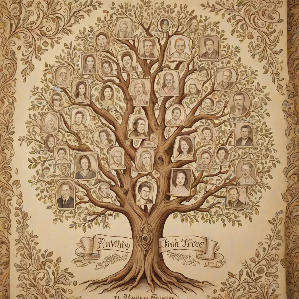 Jak narysować drzewo genealogiczne?