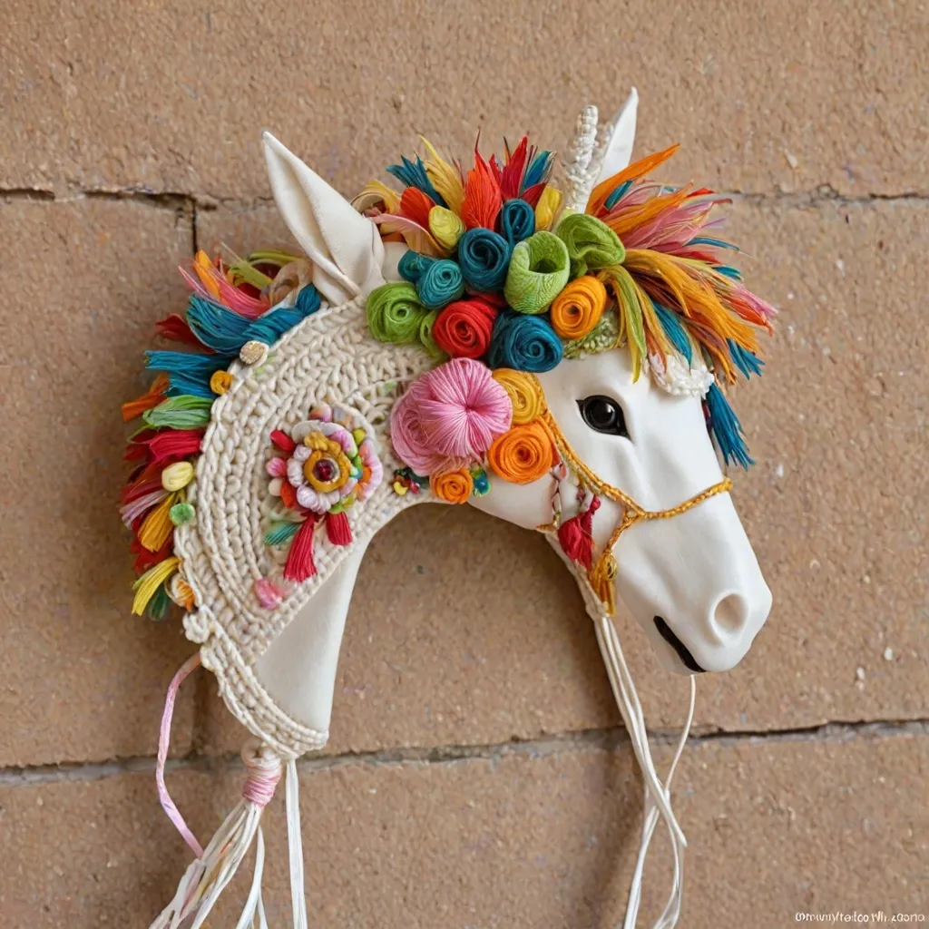 Nauszniki dla hobby horse: instrukcja DIY