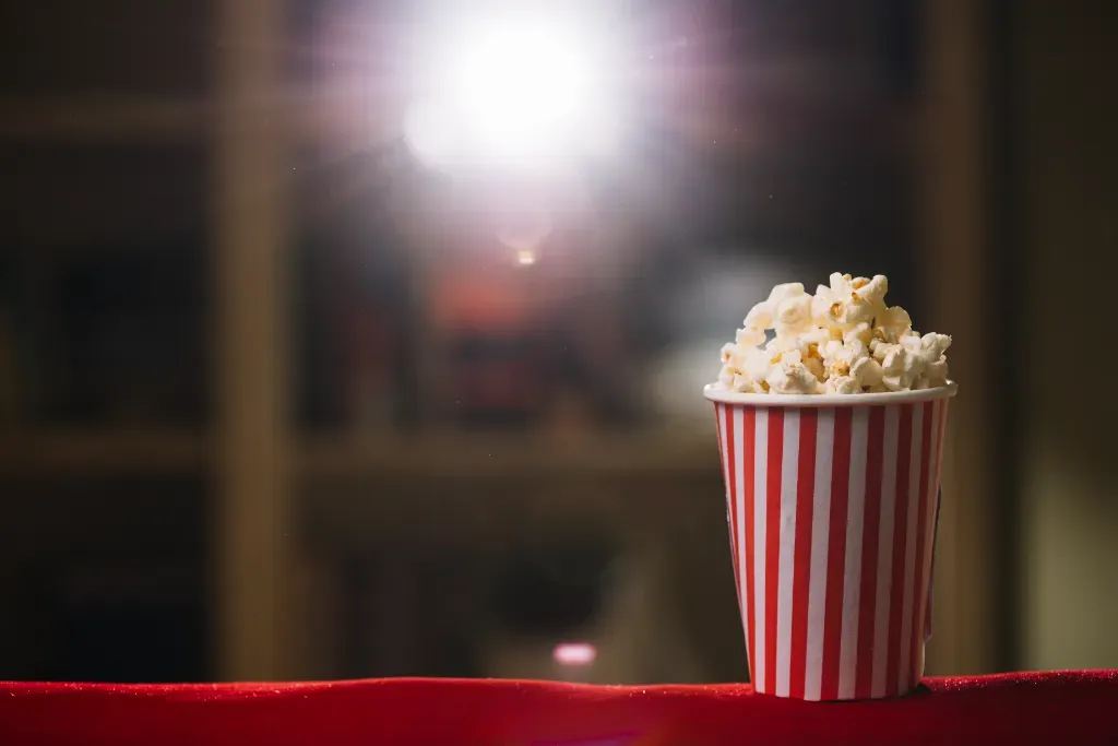 popcorn w kinie